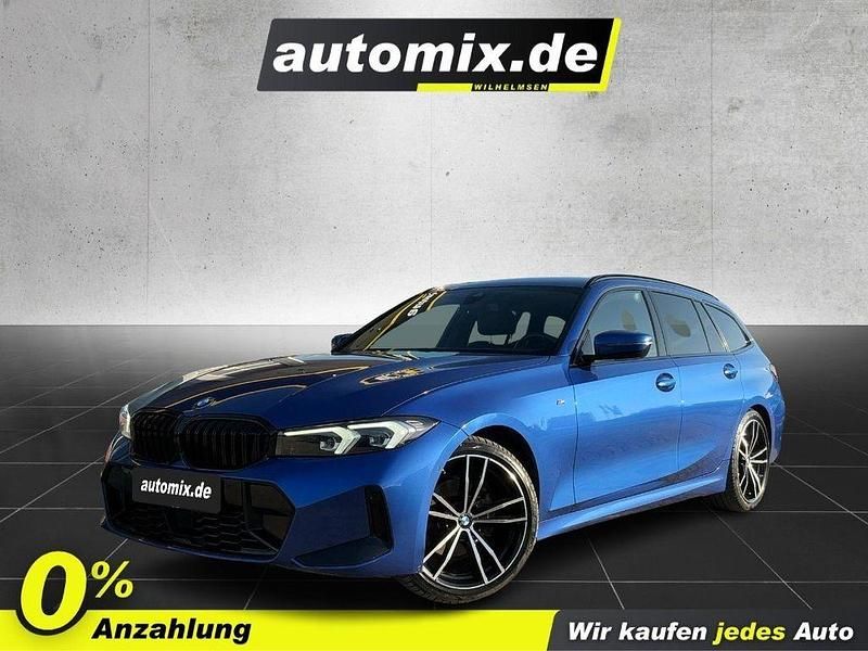 Portimao blau metallic Gebraucht 2023 BMW 320 M Sport Kombi | 38.900 € (Fairer Preis) - Bild 1/4