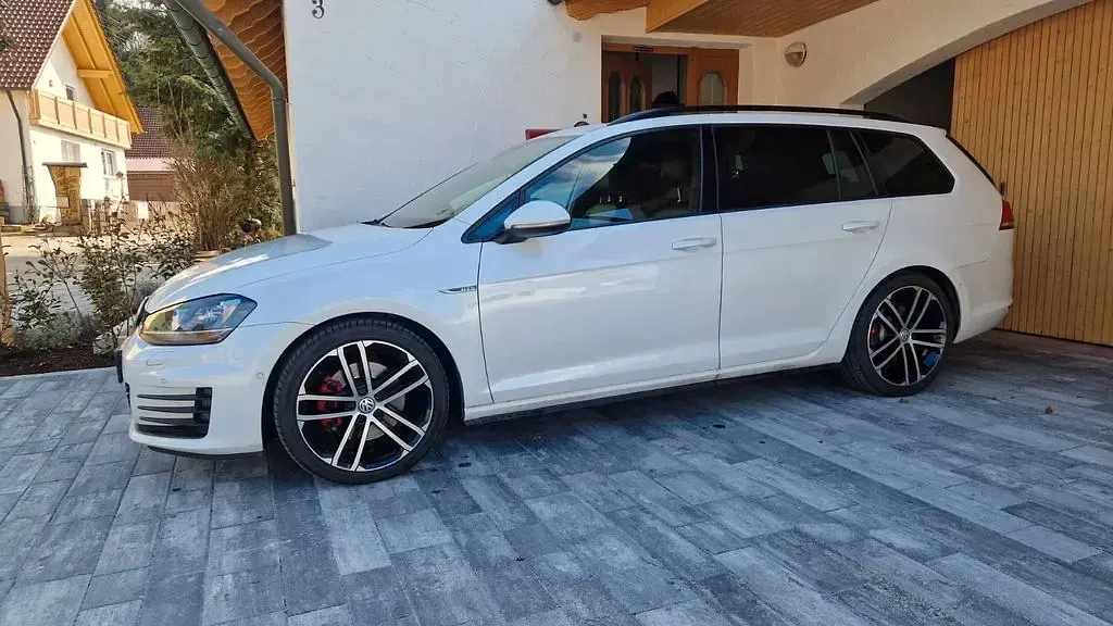 Gebraucht VW Golf VII GTD 184 PS (135 kW) 2016 Weiß Kombi
