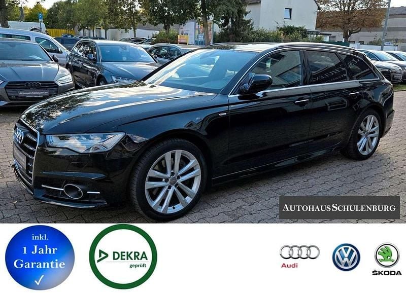 Mythosschwarz Gebraucht 2018 Audi A6 S-Line Kombi | 29.399 € (Guter Preis) - Bild 1/3