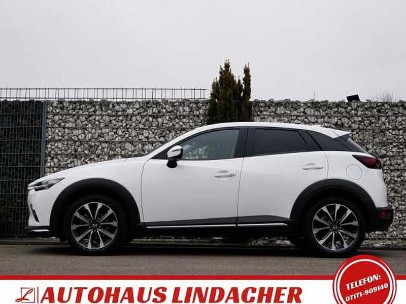 Gebraucht Mazda CX-3 Sports-Line 121 PS (88 kW) 2019 Weiß SUV