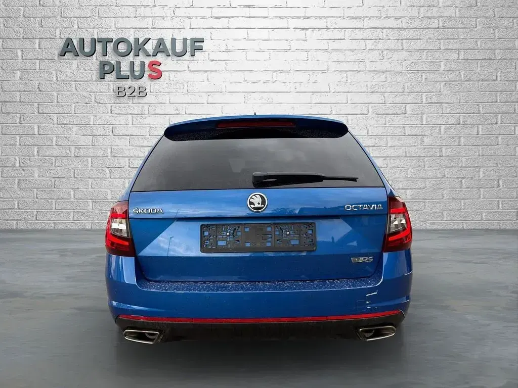 Gebraucht Skoda Octavia RS 230 PS (169 kW) 2018 Blau Kombi
