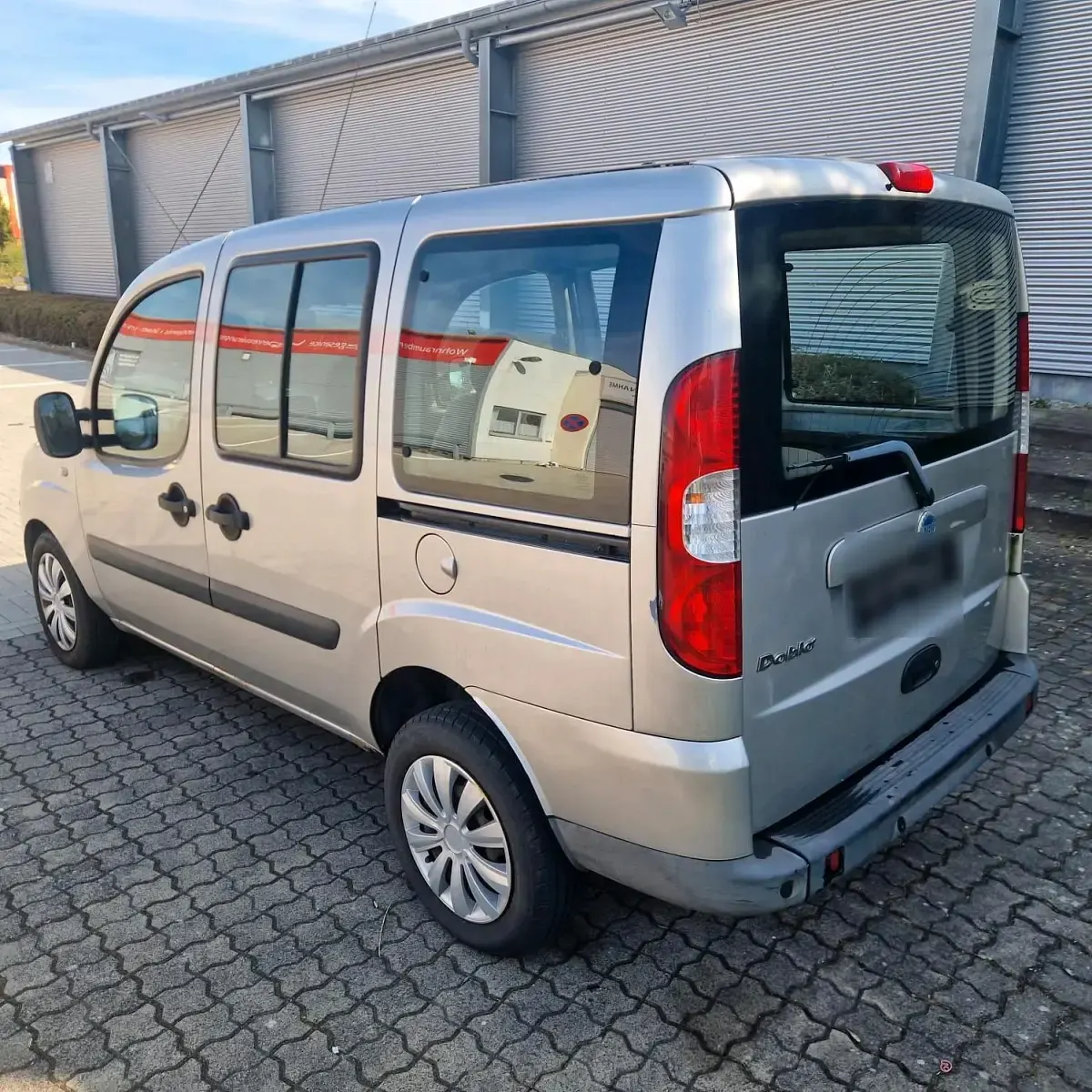 Gebraucht Fiat Doblò 77 PS (56 kW) 2005 Silber Van / Kleinbus