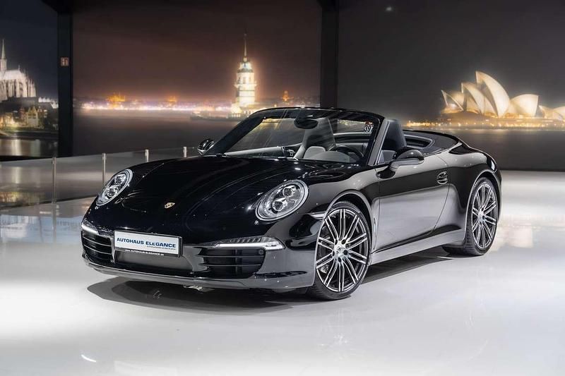 Schwarz Gebraucht 2015 Porsche 911 Carrera Cabriolet Black Edition Cabrio | 86.980 € (Fairer Preis) - Bild 1/4