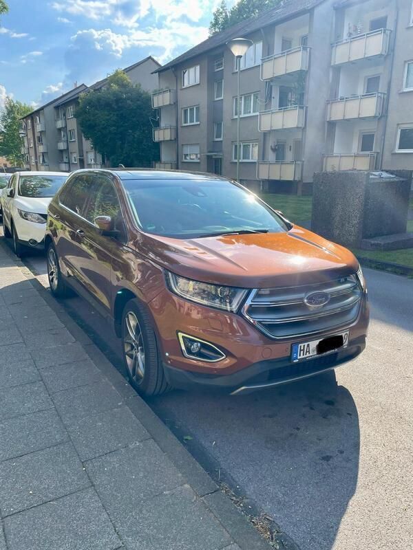 Orange Gebraucht 2017 Ford Edge ST-Line SUV | 20.500 € (Superpreis) - Bild 1/4