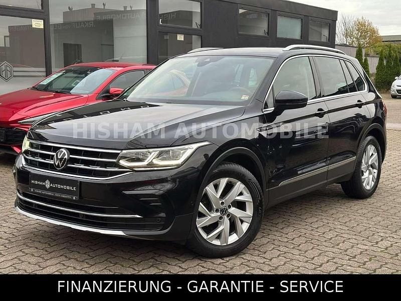 Schwarz Gebraucht 2022 VW Tiguan Elegance SUV | 20.490 € (Guter Preis) - Bild 1/3