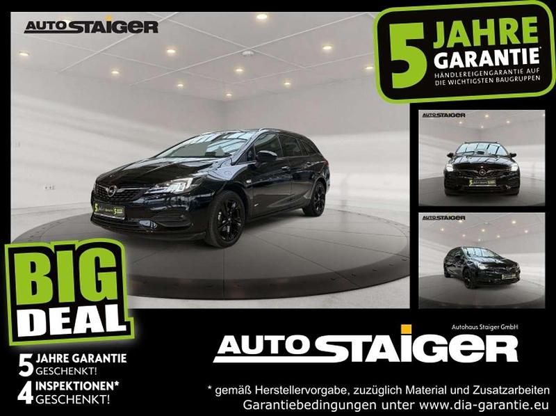 Schwarz Gebraucht 2022 Opel Astra Design & Tech Kombi | 16.990 € (Fairer Preis) - Bild 1/4