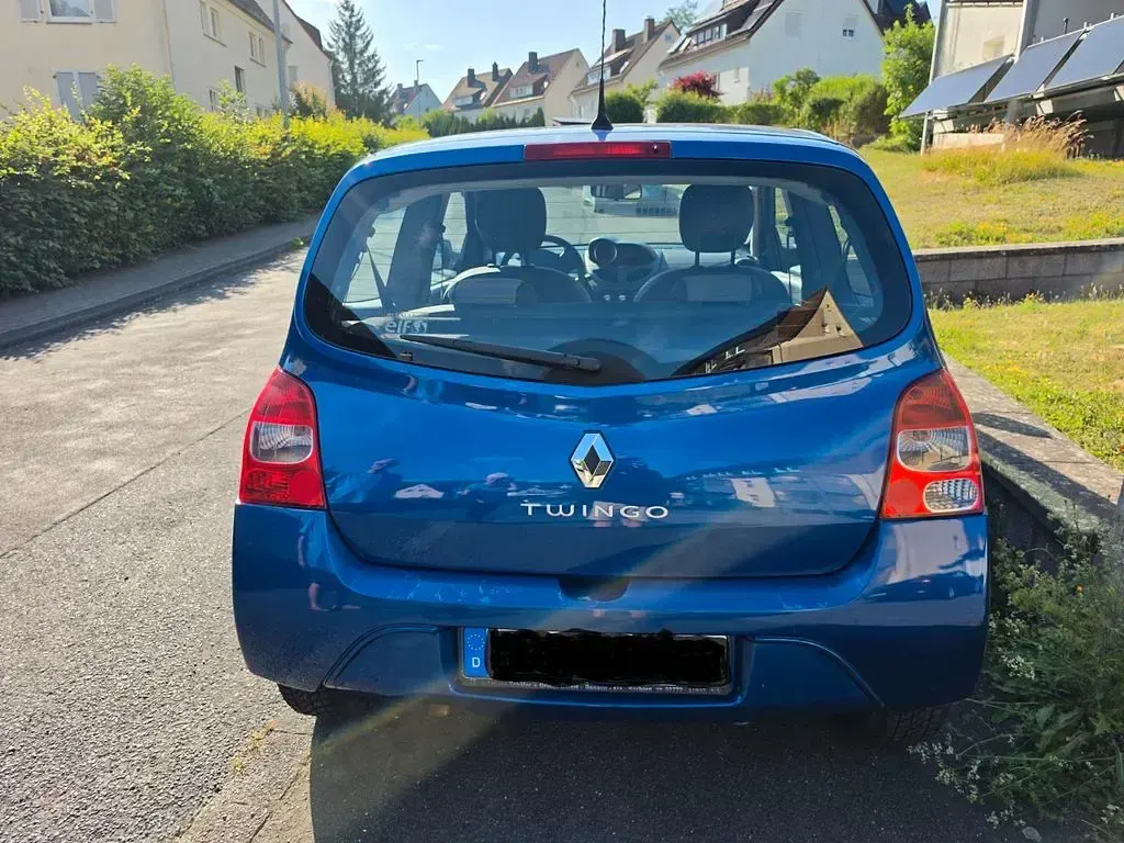 Gebraucht Renault Twingo 58 PS (42 kW) 2010 Blau Kleinwagen