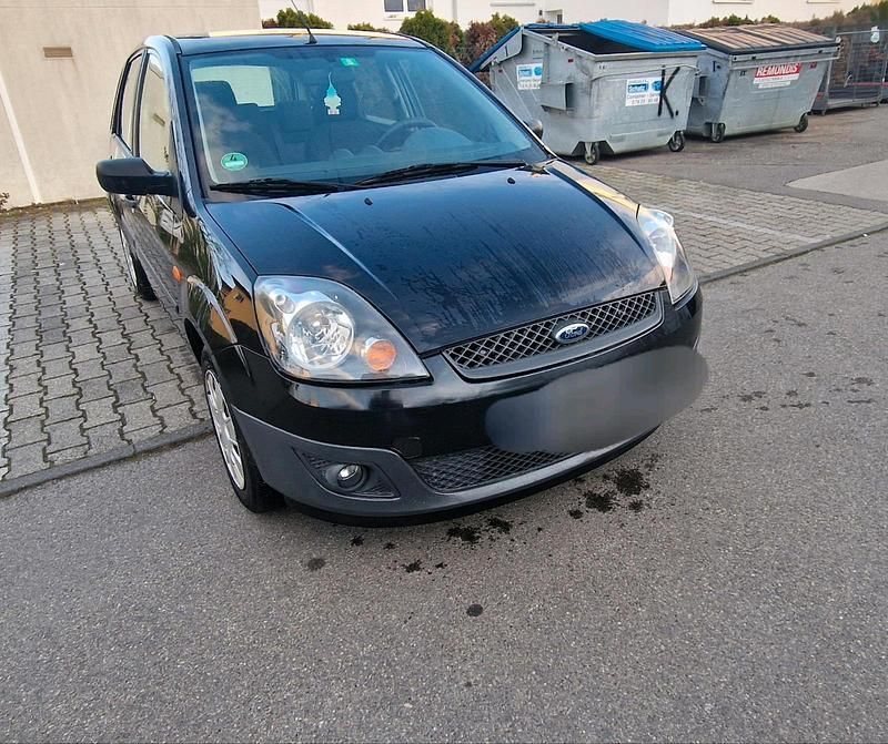 Gebraucht Ford Fiesta 77 PS (56 kW) 2006 Schwarz Kleinwagen