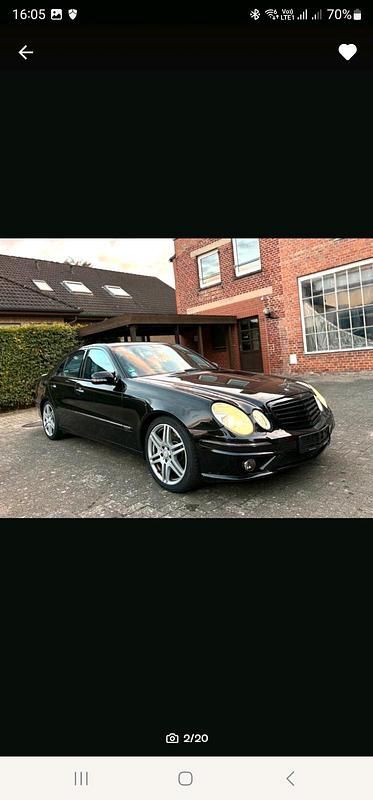 Gebraucht Mercedes E350 AMG 272 PS (200 kW) 2007 Schwarz Limousine