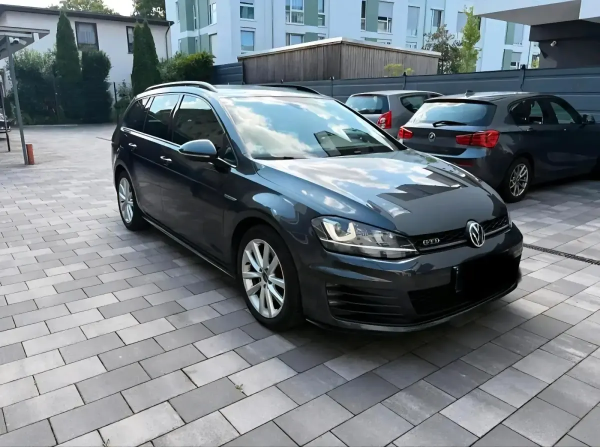 Gebraucht VW Golf VII GTD 184 PS (135 kW) 2016 Schwarz Kombi