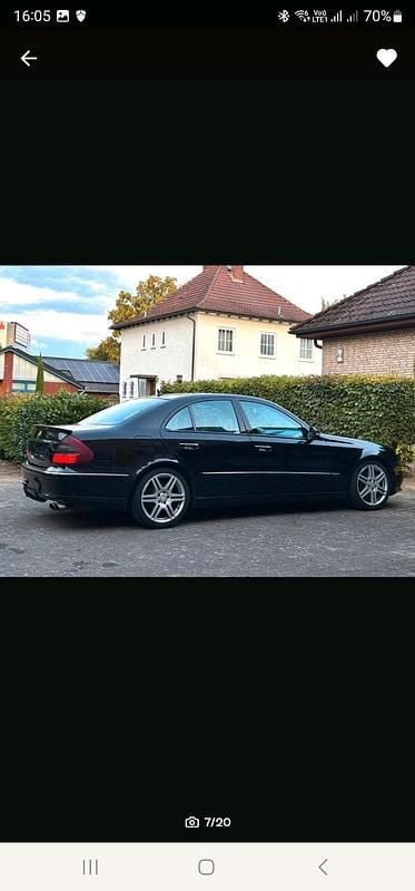 Gebraucht Mercedes E350 AMG 272 PS (200 kW) 2007 Schwarz Limousine