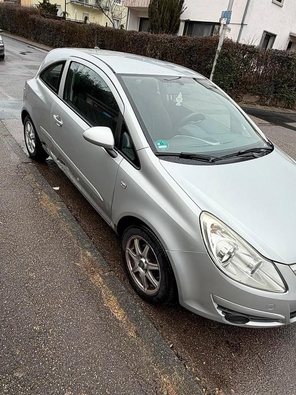 Gebraucht Opel Corsa 80 PS (58 kW) 2007 Silber Kleinwagen