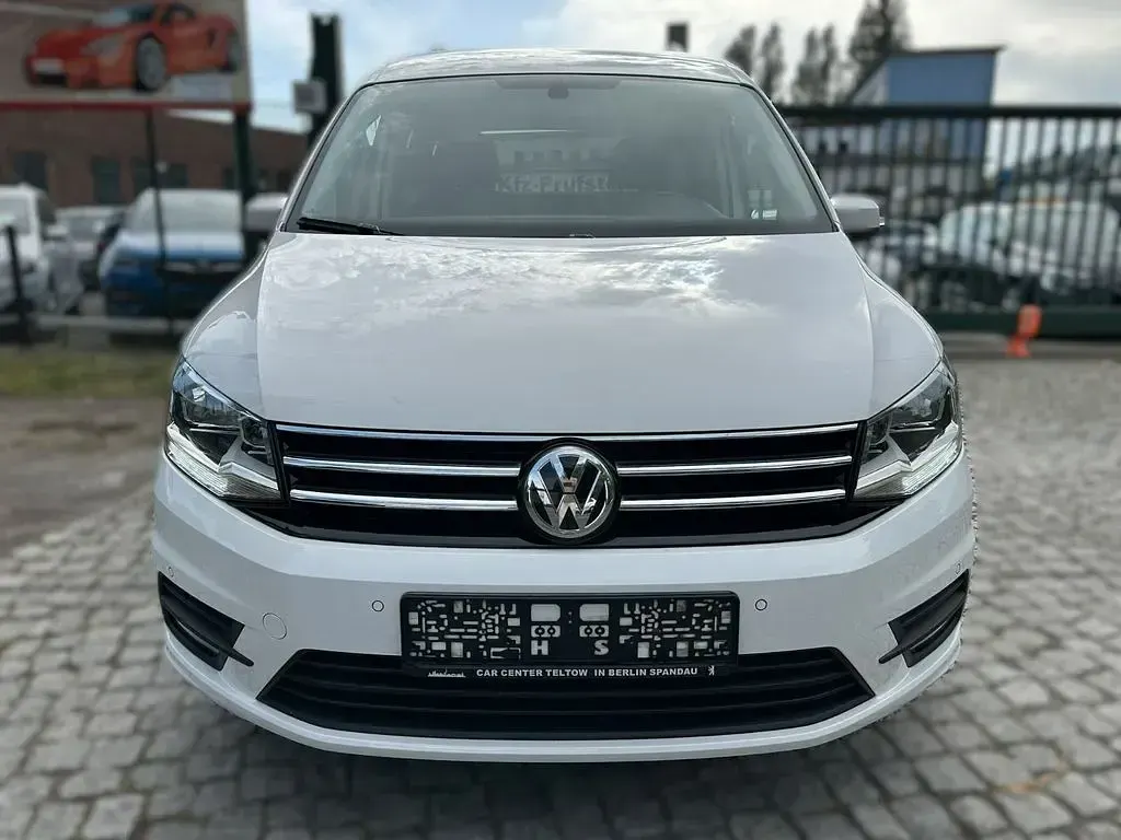 Gebraucht VW Caddy Comfortline 102 PS (75 kW) 2019 Candyweiss Van / Kleinbus
