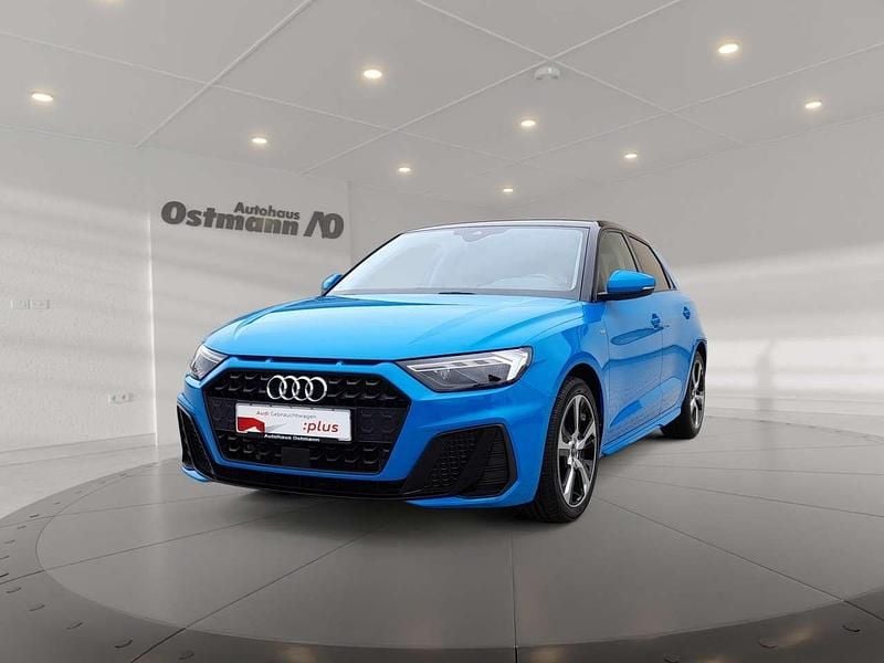Turboblau Gebraucht 2021 Audi A1 Sportback S-Line Kleinwagen | 22.880 € (Fairer Preis) - Bild 1/4