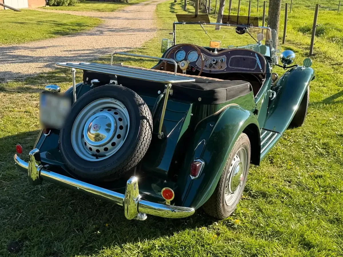 Gebraucht MG TD 54 PS (39 kW) 1951 Grün Cabrio