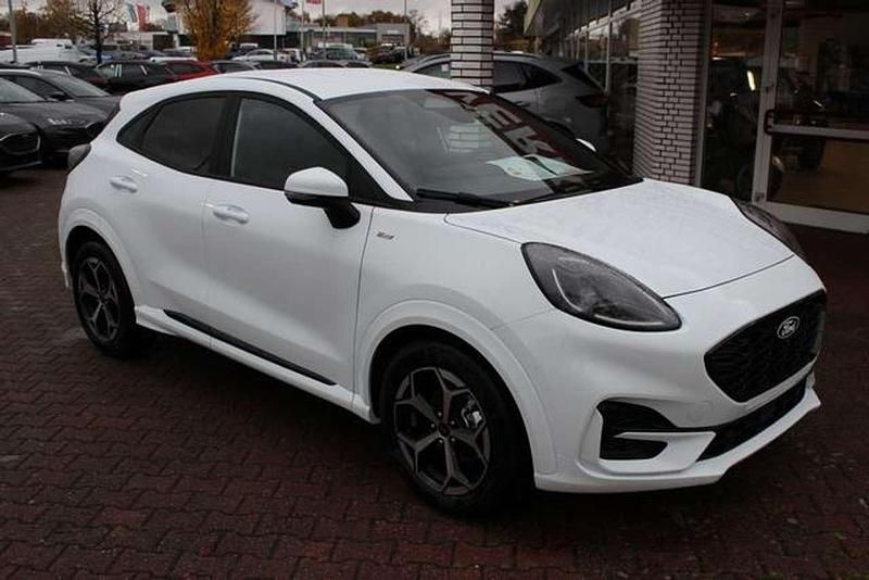 Frostweiss Gebraucht 2025 Ford Puma ST-Line Kleinwagen | 22.490 € (Guter Preis) - Bild 1/4