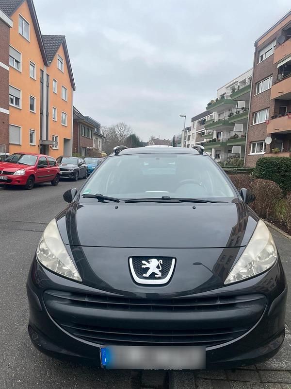 Schwarz Gebraucht 2008 Peugeot 207 Kombi | 990 € (Guter Preis) - Bild 1/4