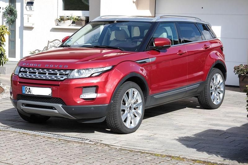 Gebraucht Land Rover Range Rover evoque Prestige 241 PS (177 kW) 2012 Rot SUV