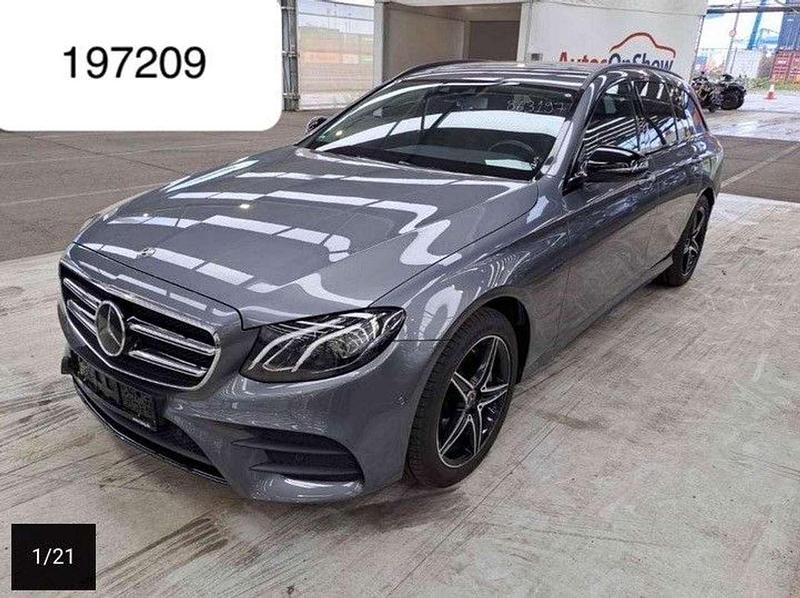 Selenitgrau (metallic) Gebraucht 2020 Mercedes E300 AMG Kombi | 24.450 € (Superpreis) - Bild 1/4