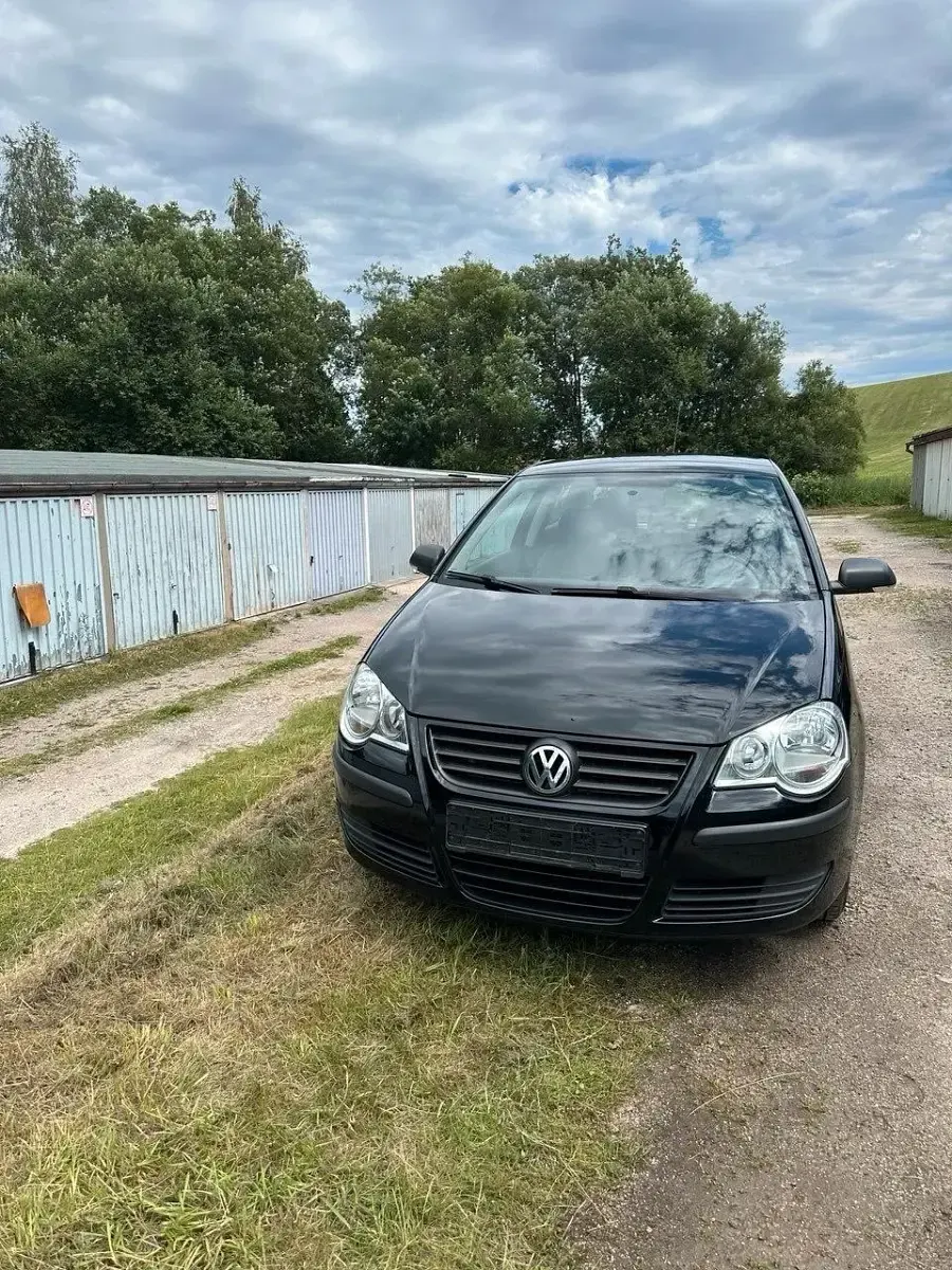 Gebraucht VW Polo 80 PS (58 kW) 2009 Schwarz Kleinwagen