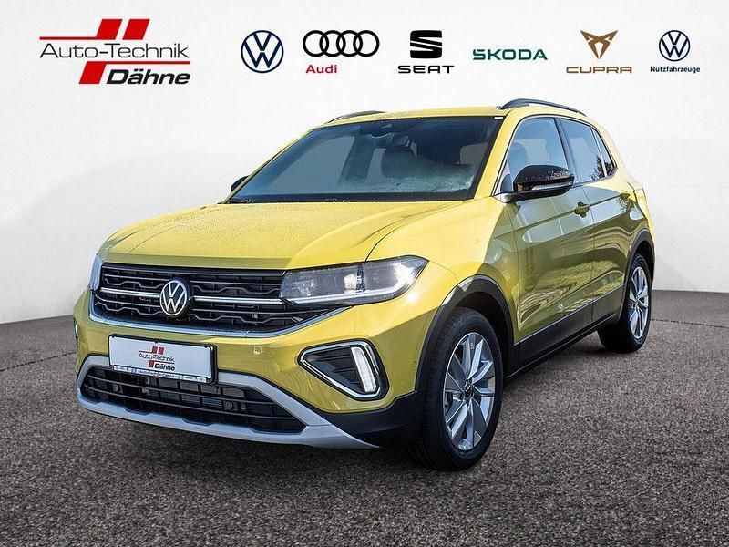 Gelb Neu 2025 VW T-Cross SUV | 37.615 € - Bild 1/4
