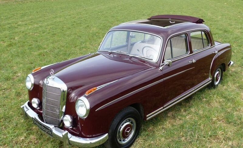 Marone Gebraucht 1956 Mercedes 220 Limousine | 64.000 € - Bild 1/4