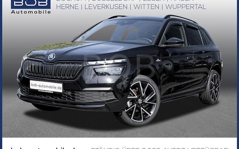 Schwarz Gebraucht 2021 Skoda Kamiq Monte Carlo SUV | 22.888 € (Etwas zu teuer) - Bild 1/4