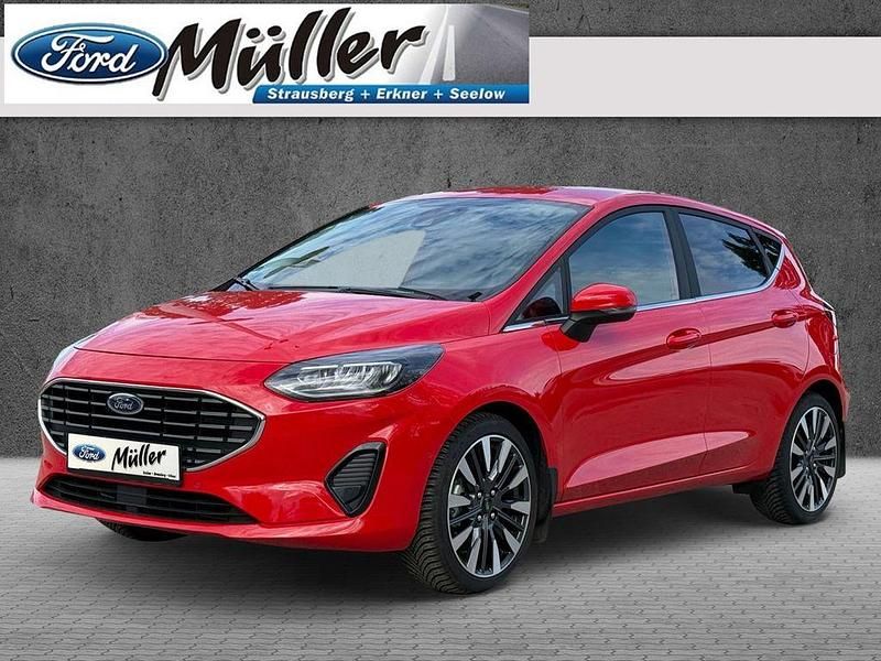 Rot Gebraucht 2023 Ford Fiesta Titanium X Kleinwagen | 19.900 € (Guter Preis) - Bild 1/4