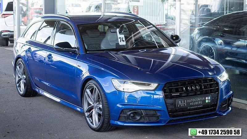 Blau Gebraucht 2018 Audi A6 Sport Limousine | 33.490 € (Etwas zu teuer) - Bild 1/4