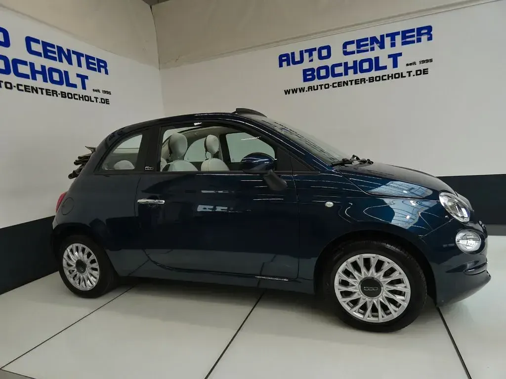 Gebraucht Fiat 500C Lounge 69 PS (50 kW) 2021 Blau Cabrio