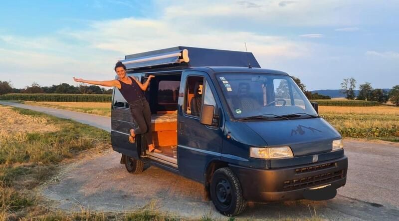 Blau Gebraucht 1998 Fiat Ducato Van | 9.900 € - Bild 1/4