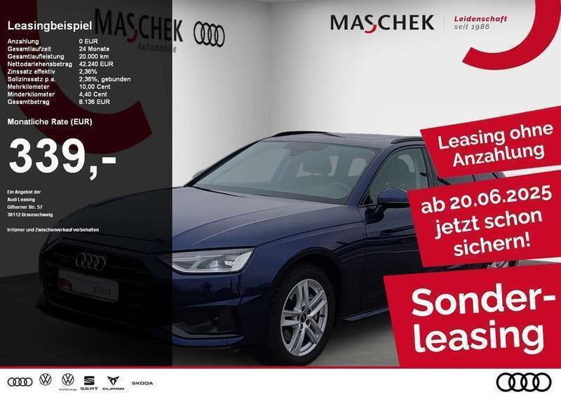 Navarrablau Gebraucht 2024 Audi A4 Advanced Plus Kombi | 41.940 € (Teuer) - Bild 1/4