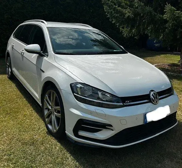 Gebraucht VW Golf VII R-line 110 PS (80 kW) 2017 Weiß Kombi