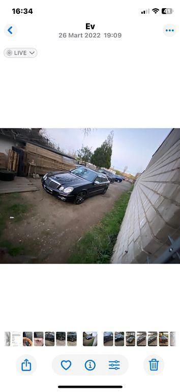 Gebraucht Mercedes 320 224 PS (164 kW) 2006 Schwarz Limousine