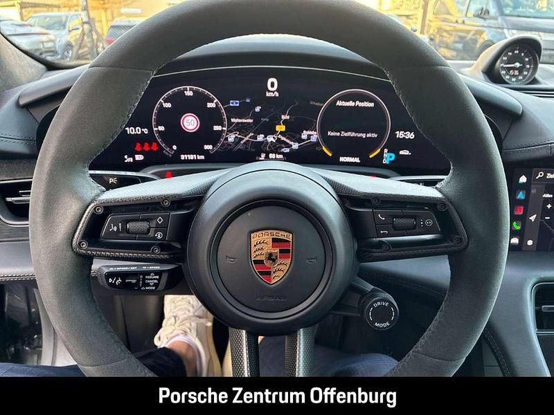 Gebraucht Porsche Taycan Turbo 500 kW (680 PS) 2022 Vulkangraumetallic Limousine