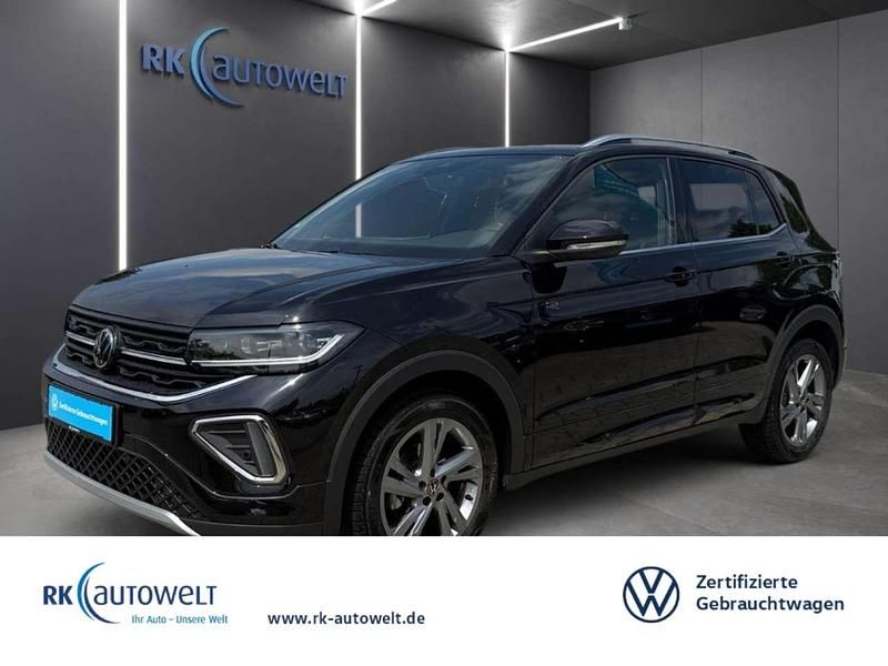Schwarz Gebraucht 2024 VW T-Cross R-line SUV | 27.990 € (Fairer Preis) - Bild 1/3