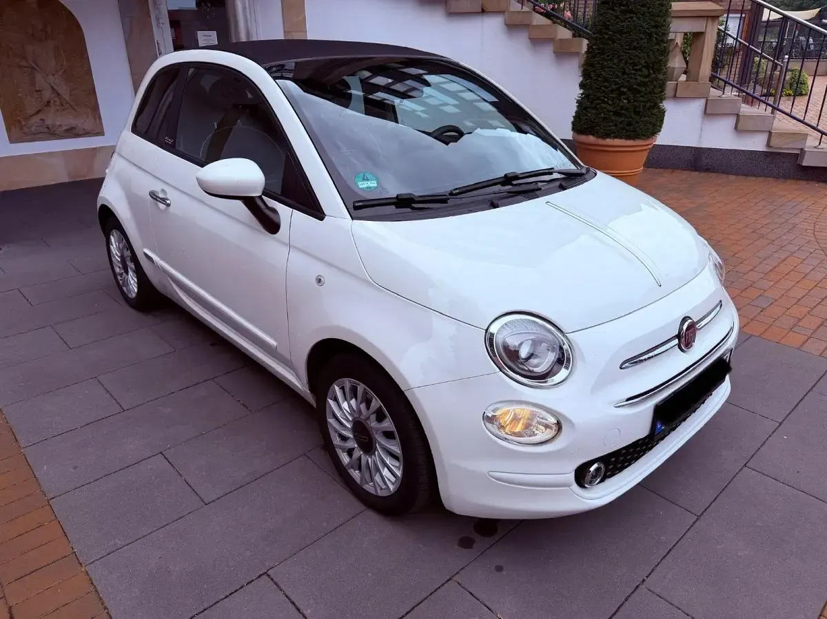 Gebraucht Fiat 500C Lounge 69 PS (50 kW) 2021 Weiß Cabrio