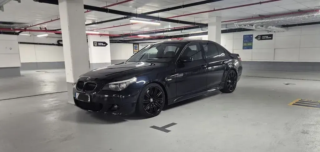 Gebraucht BMW 540 Sport Line 306 PS (225 kW) 2008 Schwarz Limousine