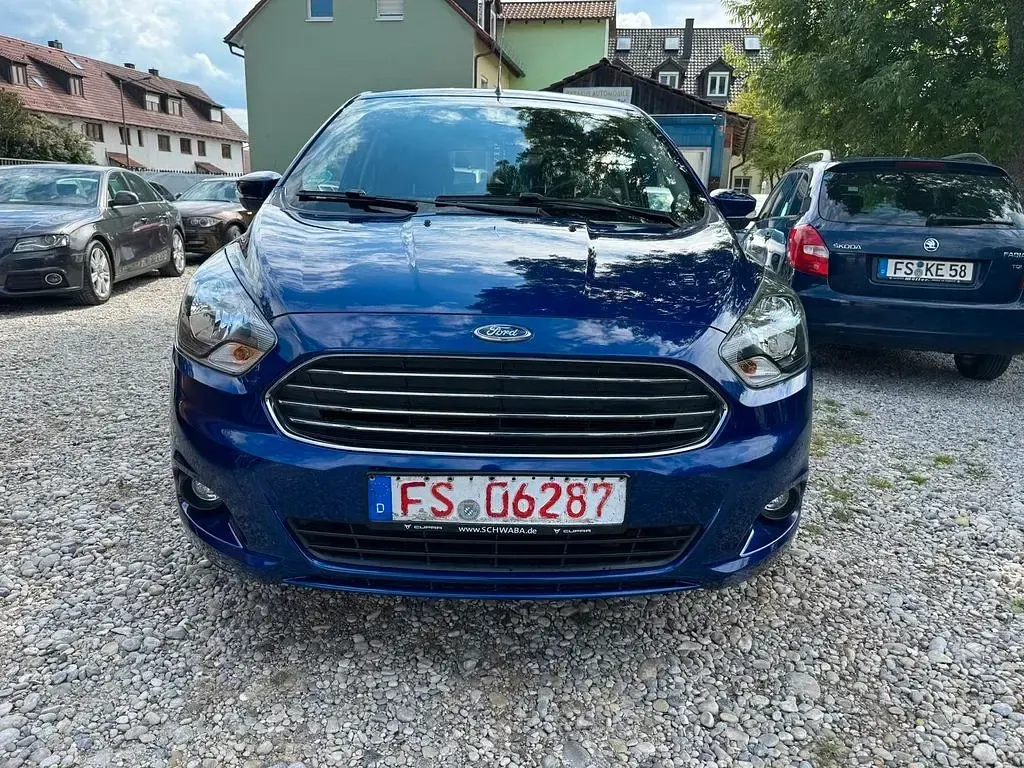 Gebraucht Ford Ka Plus 86 PS (63 kW) 2018 Blau Kleinwagen