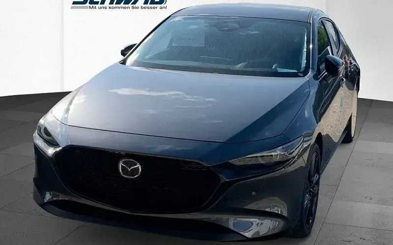 Neu Mazda 3 Exclusive 186 PS (136 kW) 2025 Machine gray Limousine