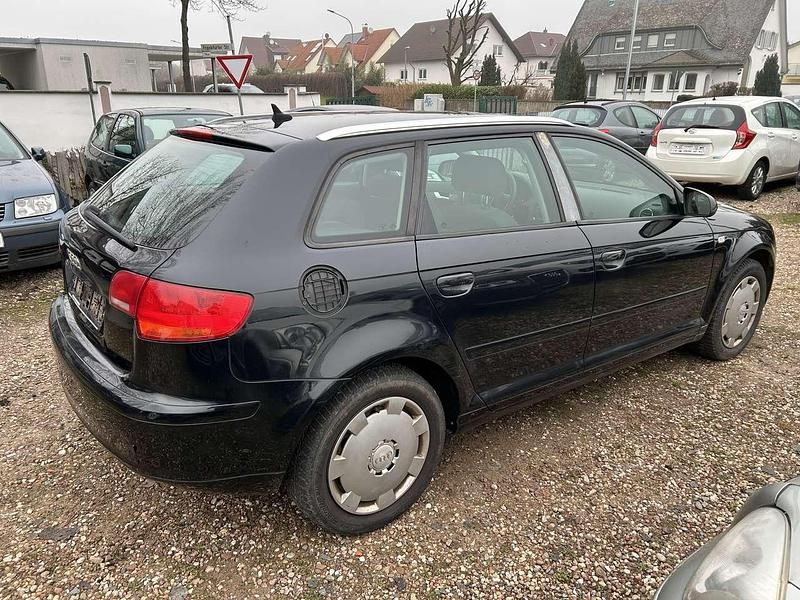 Gebraucht Audi A3 Attraction 102 PS (75 kW) 2007 Phantomschwarz perleffekt Kleinwagen