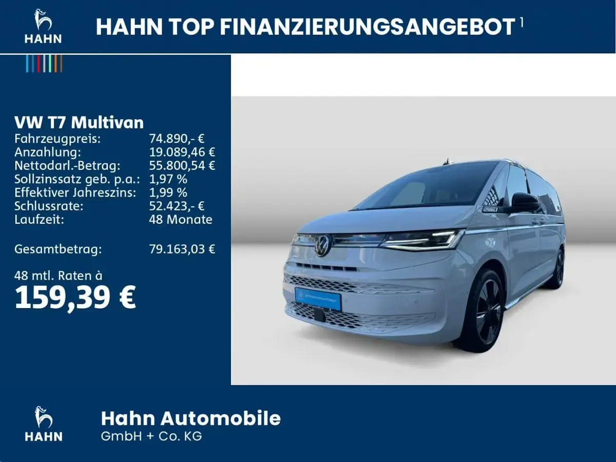 Occasion VW Multivan Style 245 ch (180 kW) 2025 Blanc Monospace