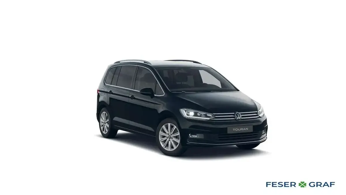 Gebraucht VW Touran Highline 150 PS (110 kW) 2025 Grenadillschwarz metallic Van / Kleinbus