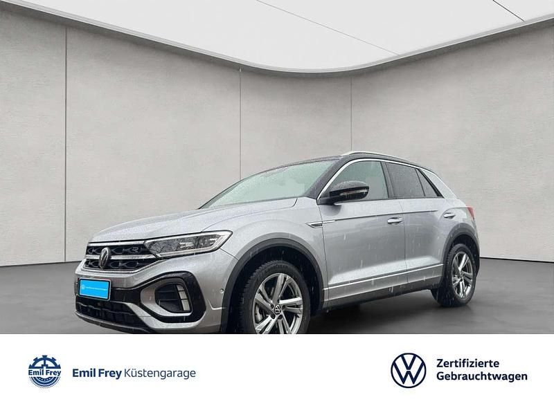 Silber Gebraucht 2025 VW T-Roc R-line SUV | 30.480 € (Superpreis) - Bild 1/3