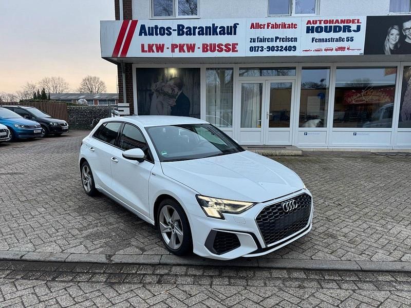 Gebraucht Audi A3 S-Line 150 PS (110 kW) 2021 Weiß Limousine