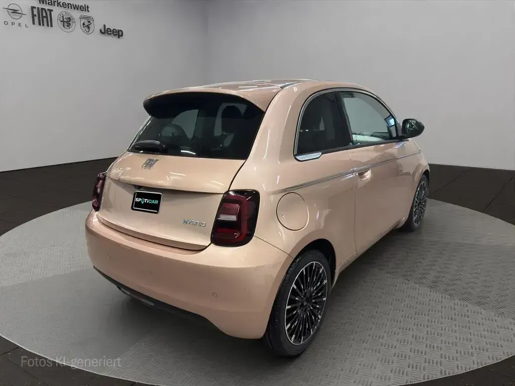 Neu Fiat 500 La Prima 65 PS (47 kW) 2026 Braun Limousine