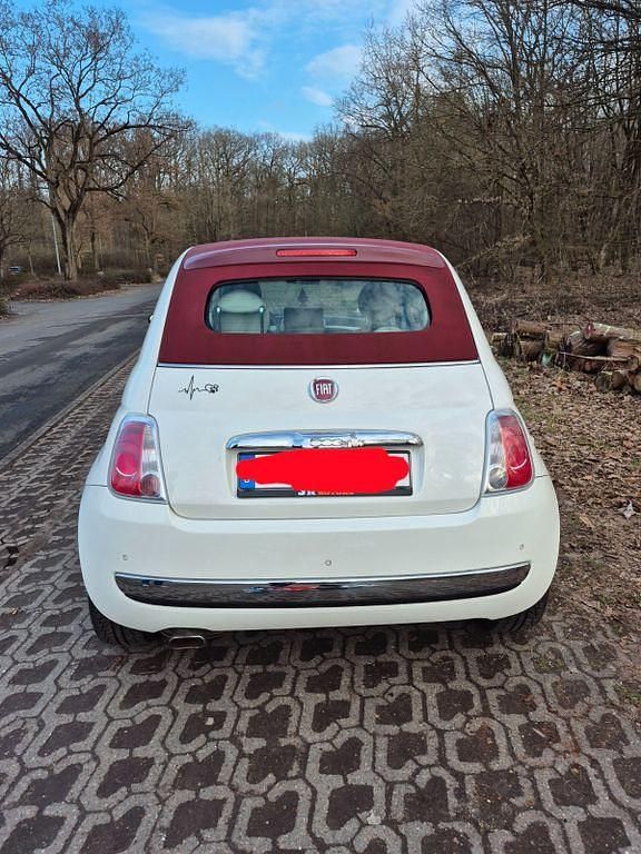 Gebraucht Fiat 500C Lounge 101 PS (74 kW) 2012 Weiß Cabrio