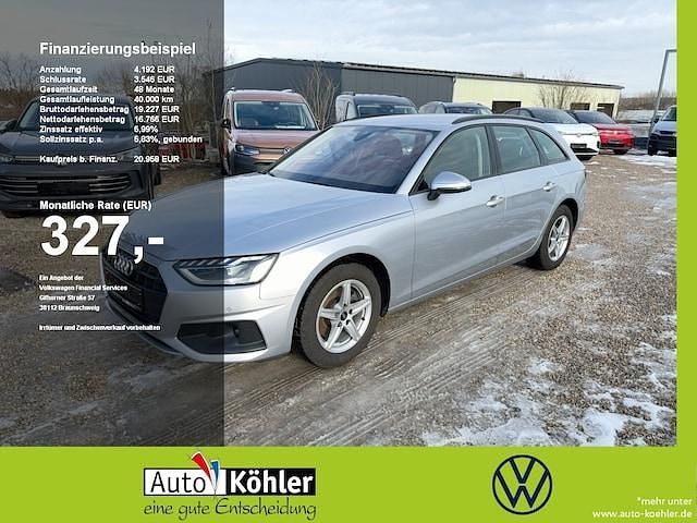Gebraucht Audi A4 Basis 163 PS (119 kW) 2022 Florettsilber metallic Kombi