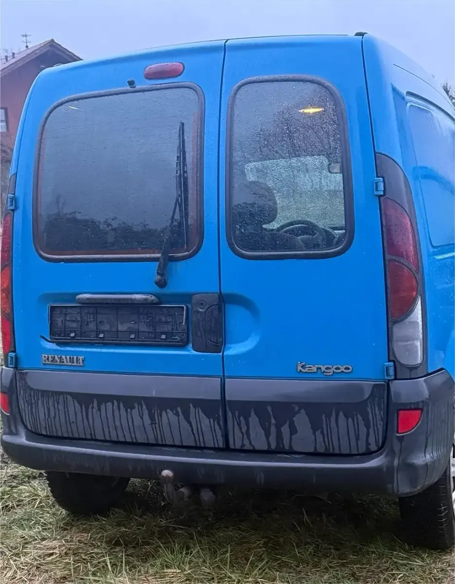 Gebraucht Renault Kangoo 80 PS (58 kW) 2003 Blau Van / Kleinbus