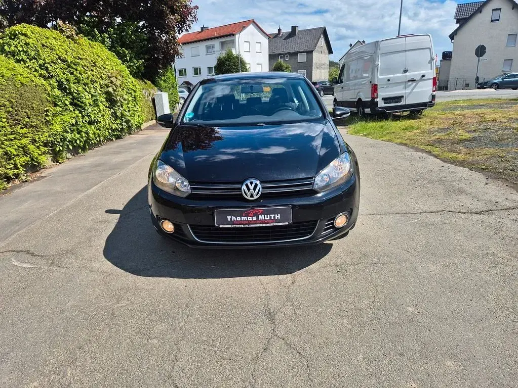 Gebraucht VW Golf VI Highline 122 PS (89 kW) 2009 Schwarz Kleinwagen